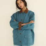DOEN - PASCUAL JACKET - - CASPIAN BLUE