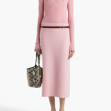 Khaite - Patri Skirt in Rosewater