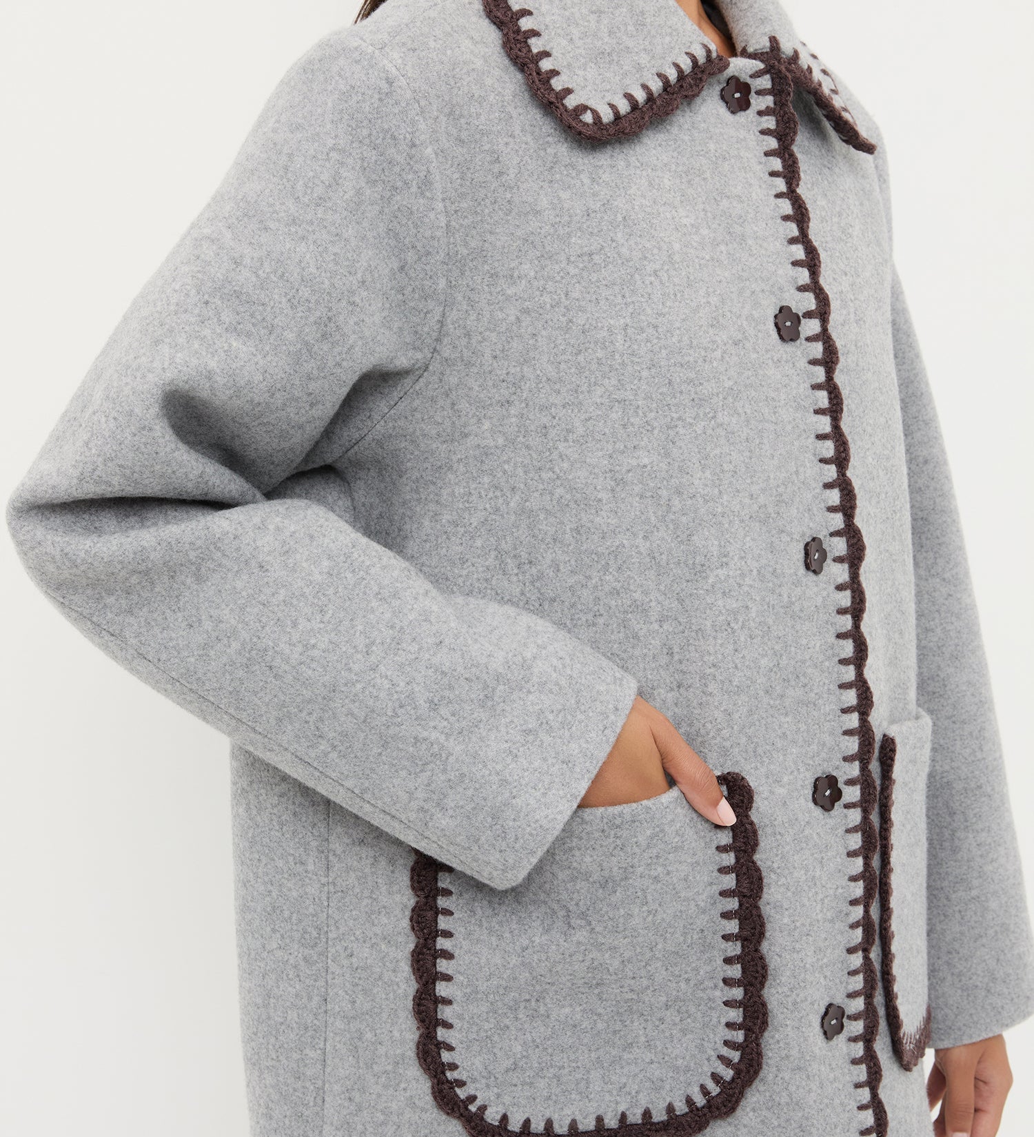Loeffler Randall - Patsy Wool Coat