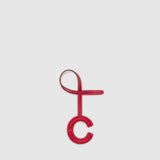 Metier - Westman Atelier By Métier Personalisation Letter Charm Apple Leather Red and White