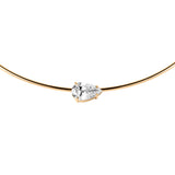 Dorsey - 14K ROWE PEAR-CUT COLLAR IN 3 CTS LAB DIAMOND