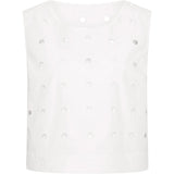 Posse - PEGGY TOP - VINTAGE WHITE