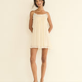 DOEN - PENELOPE DRESS - - VANILLE