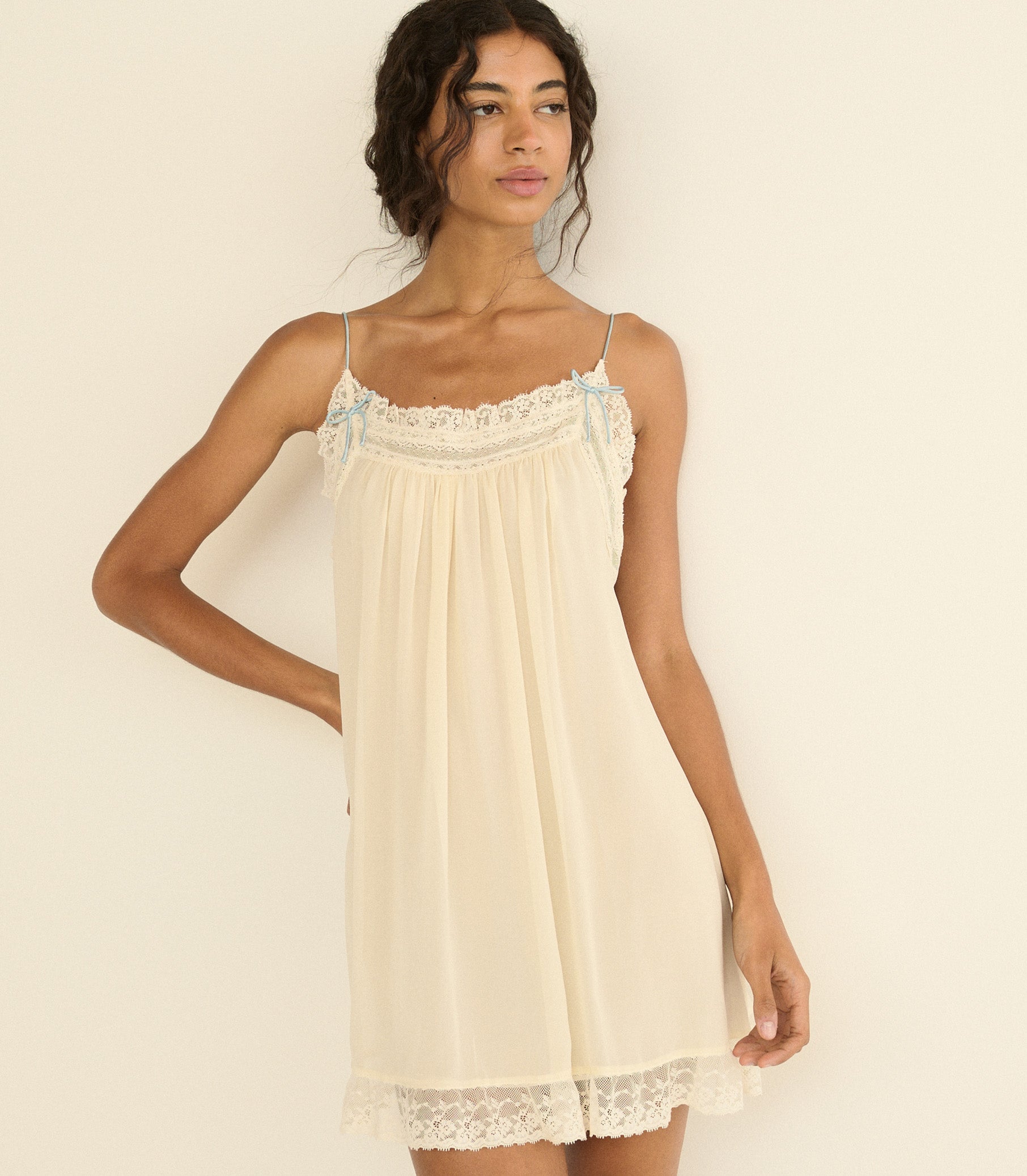 DOEN - PENELOPE DRESS - - VANILLE