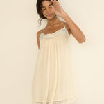 DOEN - PENELOPE DRESS - - VANILLE