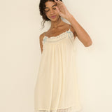DOEN - PENELOPE DRESS - - VANILLE