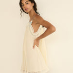 DOEN - PENELOPE DRESS - - VANILLE