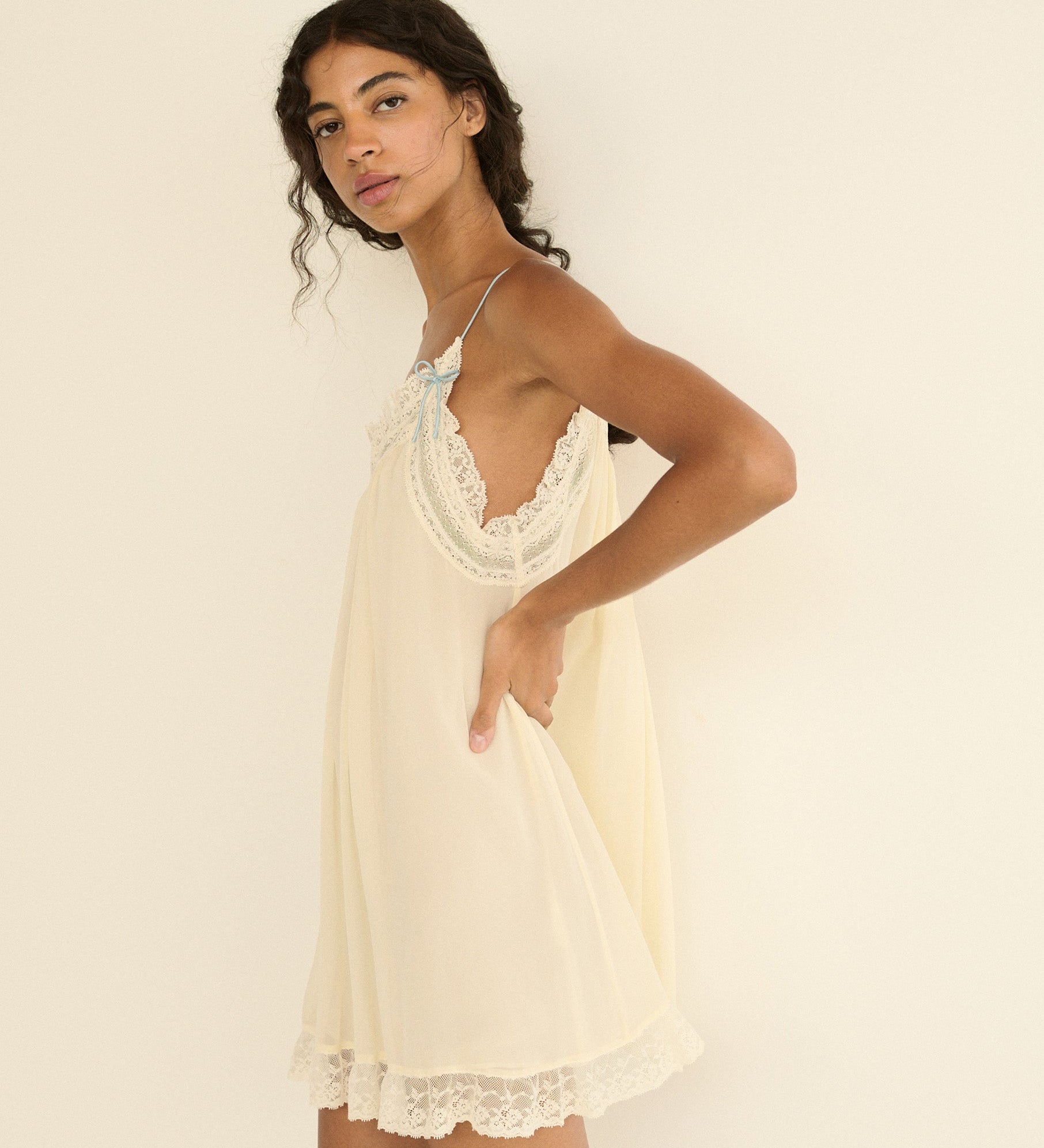 DOEN - PENELOPE DRESS - - VANILLE