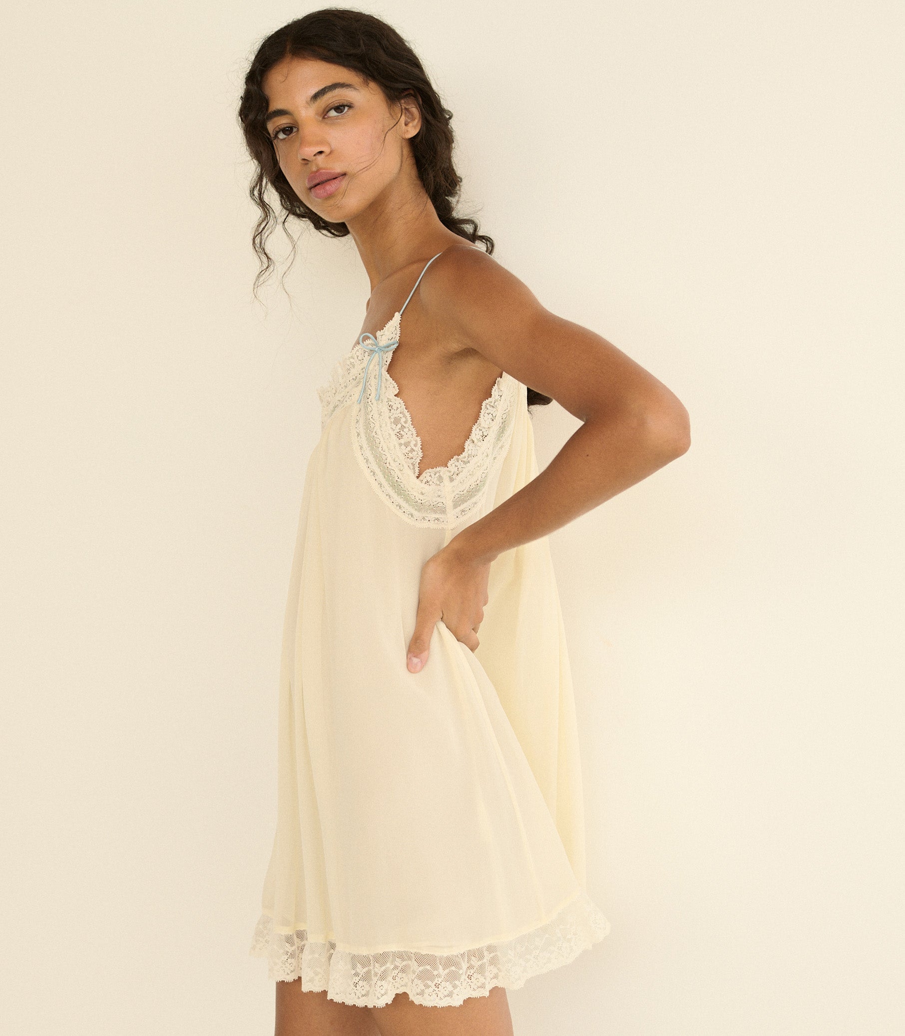 DOEN - PENELOPE DRESS - - VANILLE