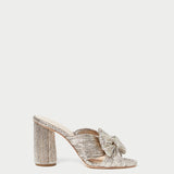 Loeffler Randall - Penny Champagne Pleated Bow Heel