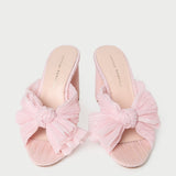Loeffler Randall - Penny Pink Pleated Bow Heel