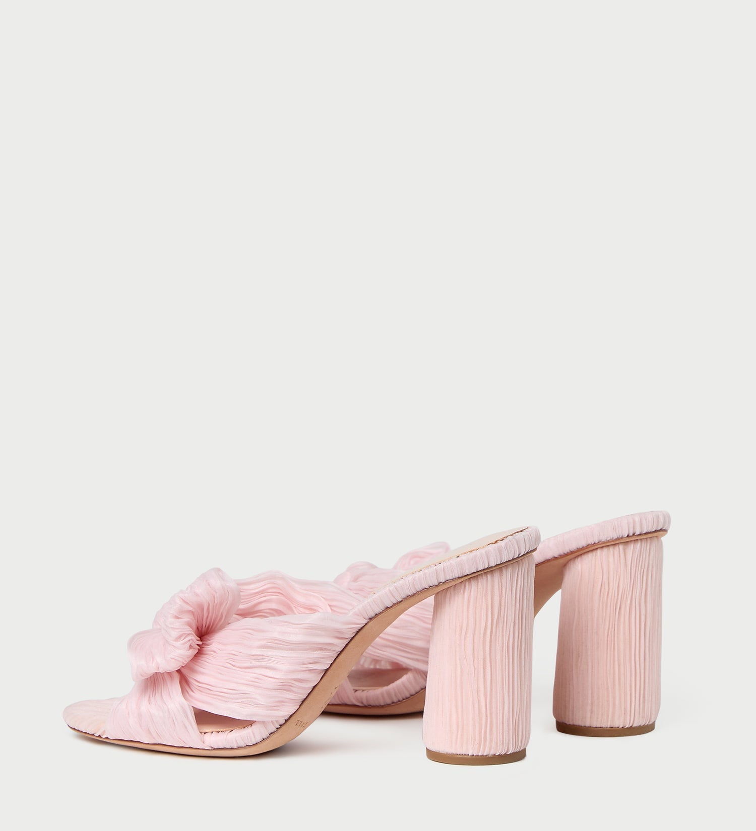 Loeffler Randall - Penny Pink Pleated Bow Heel