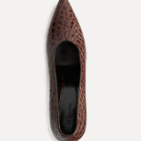 Le Monde Beryl - Petra Pump / Castagna Leather