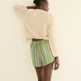 DOEN - PEROLINE CASHMERE CARDIGAN - - DOGWOOD