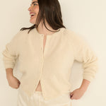 DOEN - PEROLINE CASHMERE CARDIGAN - - DOGWOOD