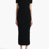 Khaite - Perry Dress in Black Silk