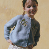 DOEN - PETIT GARDENIA CASHMERE CARDIGAN