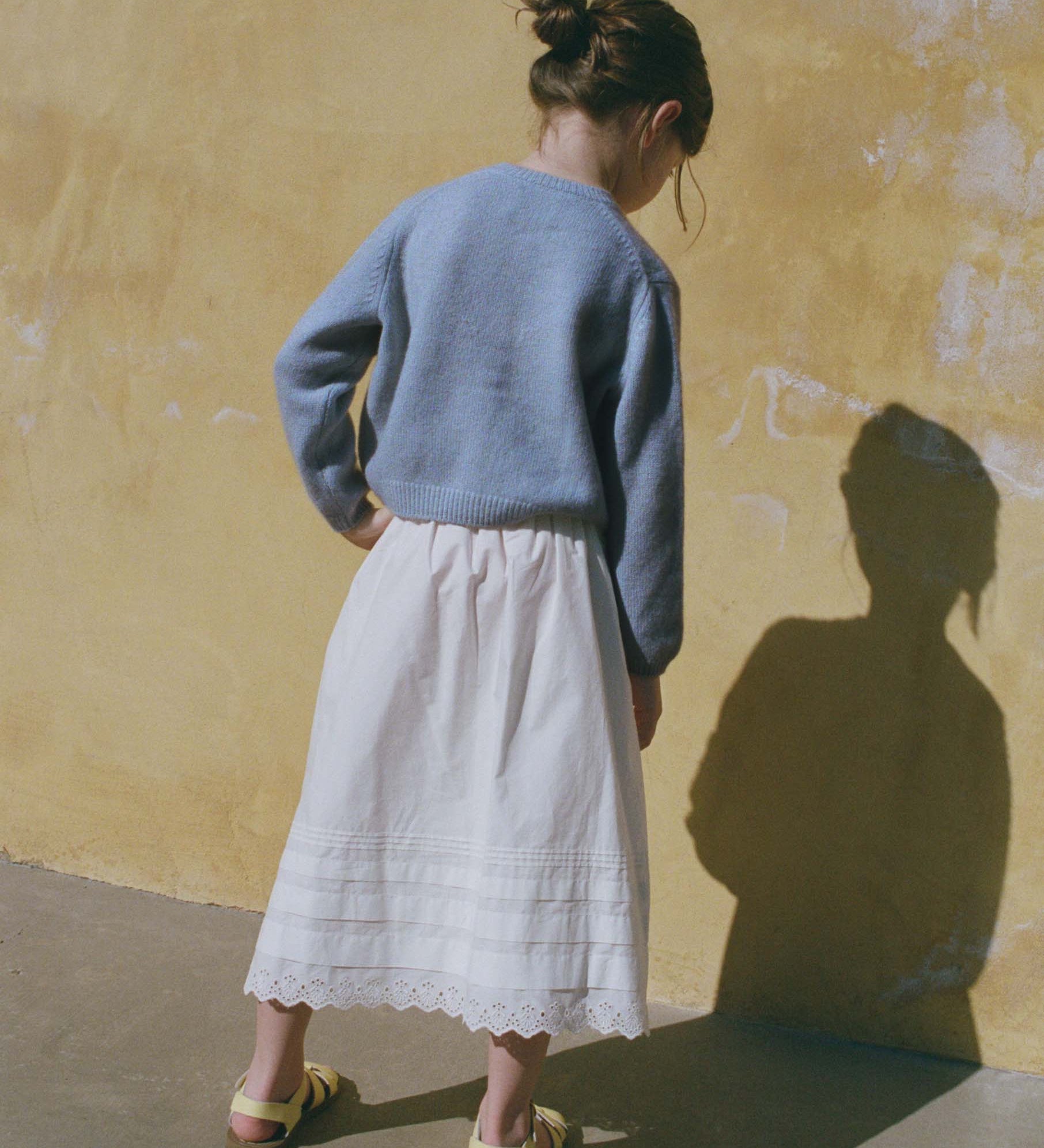 DOEN - PETIT GARDENIA CASHMERE CARDIGAN