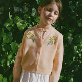 DOEN - PETIT GARDENIA CASHMERE CARDIGAN