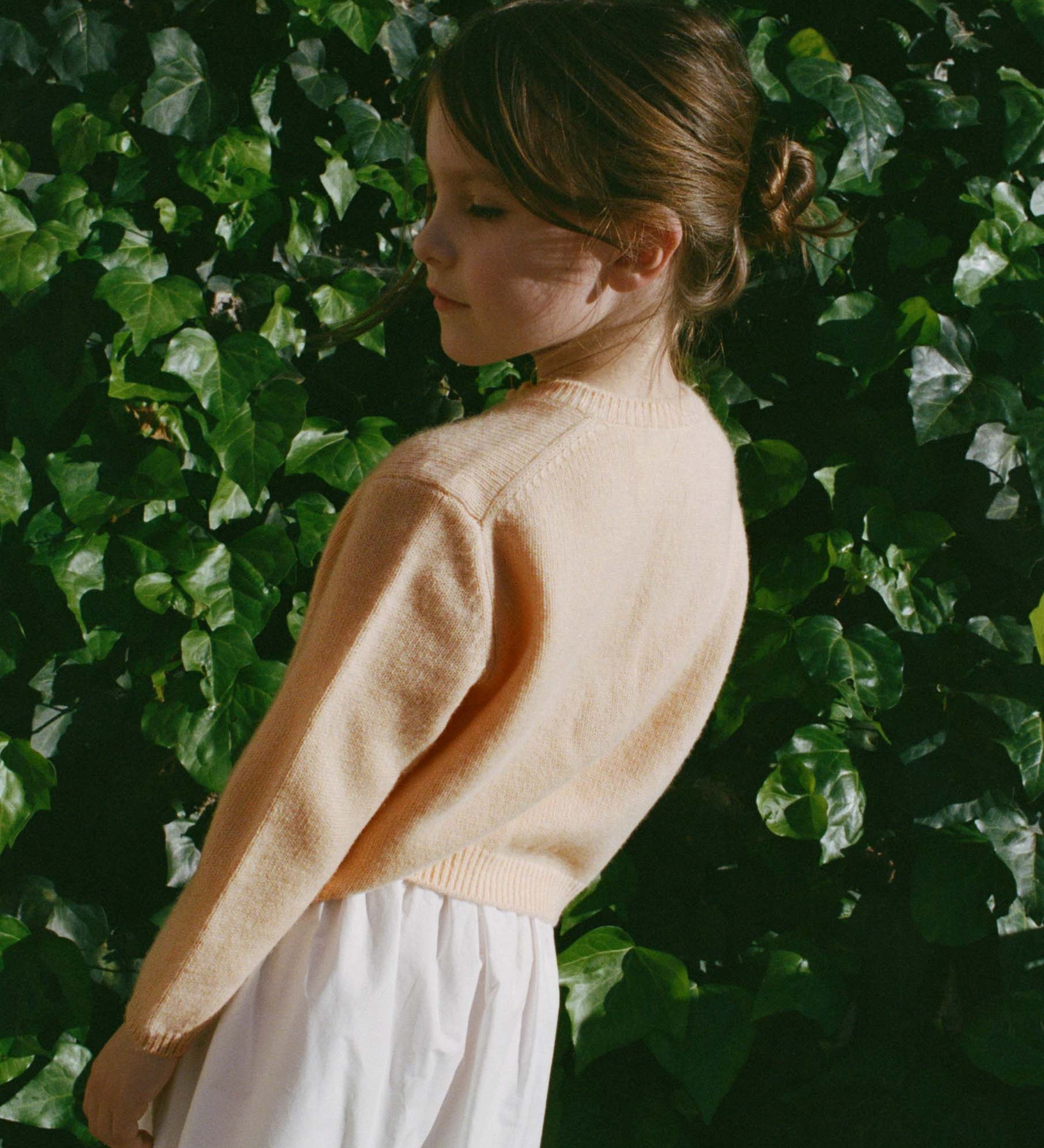 DOEN - PETIT GARDENIA CASHMERE CARDIGAN