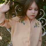 DOEN - PETIT GARDENIA CASHMERE CARDIGAN