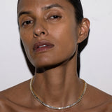 Dorsey - PETITE BESSETTE RIVIÈRE NECKLACE IN MOISSANITE