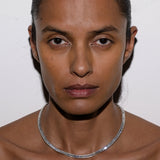 Dorsey - PETITE BESSETTE RIVIÈRE NECKLACE IN MOISSANITE