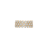 Dorsey - PETITE ROMY ETERNITY BAND IN MOISSANITE, GOLD VERMEIL