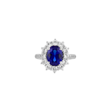 Dorsey - PETITE SPENCER, LAB BLUE SAPPHIRE RING, SILVER