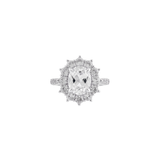 Dorsey - PETITE SPENCER, LAB WHITE SAPPHIRE RING, SILVER