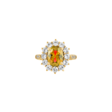 Dorsey - PETITE SPENCER, LAB YELLOW SAPPHIRE RING, GOLD