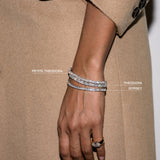 Dorsey - PETITE THEODORA RIVIÈRE BRACELET IN MOISSANITE