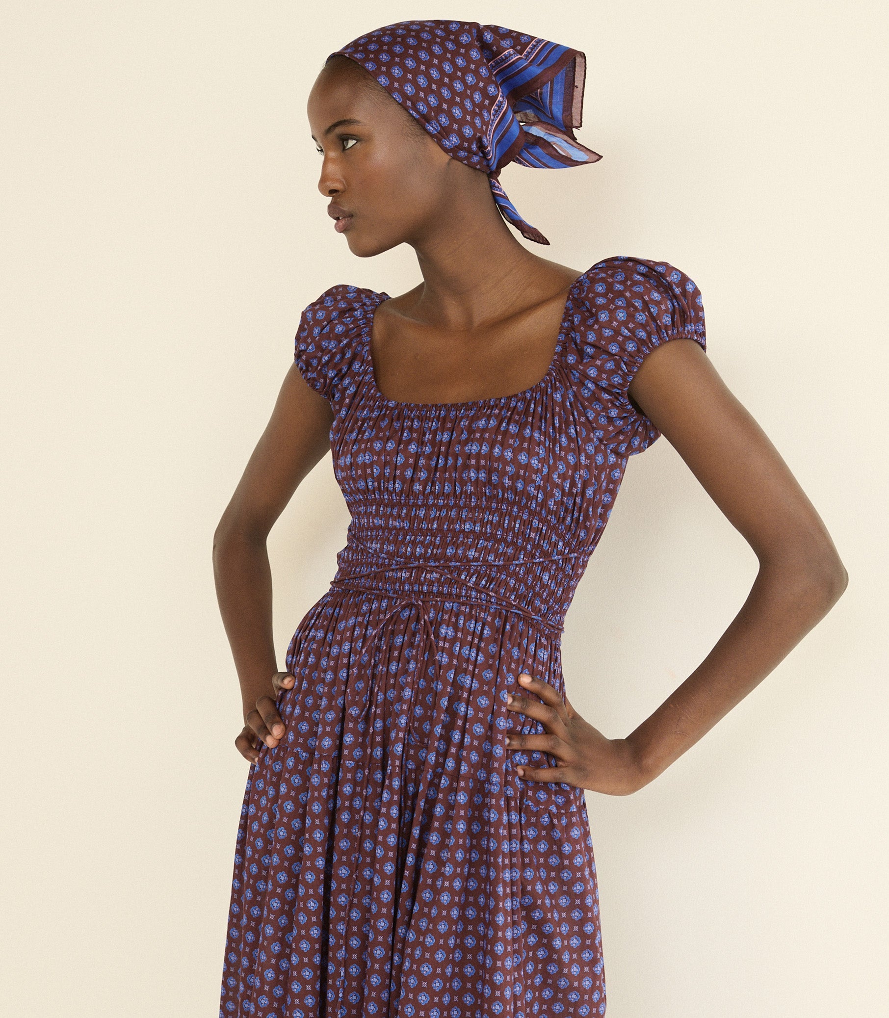 DOEN - PETIT PENNY BANDANA - - MENORCA FOULARD