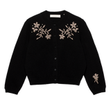 DÔEN - PETIT TRESOR CARDIGAN -- BLACK