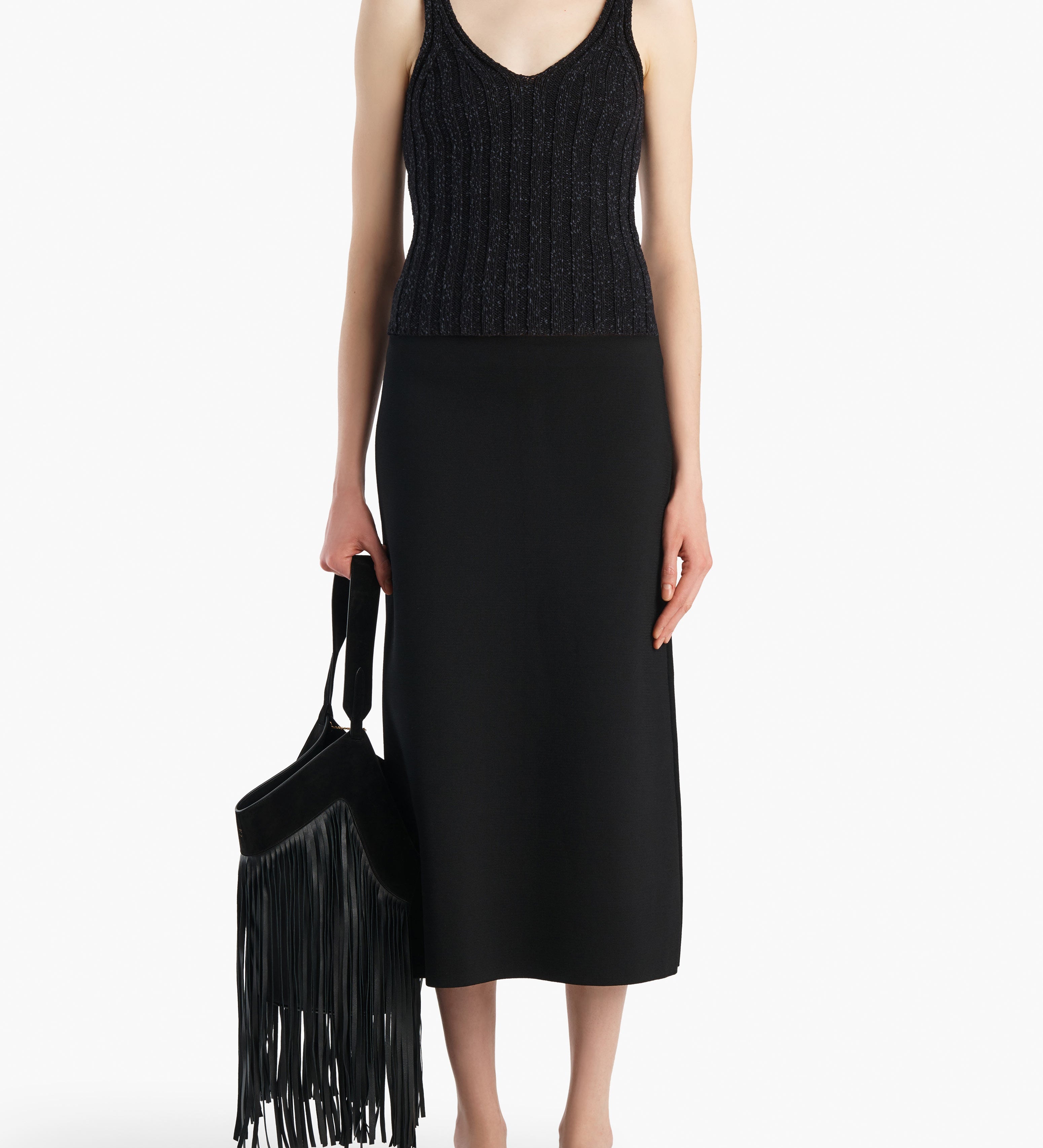 Khaite - Petra Skirt in Black
