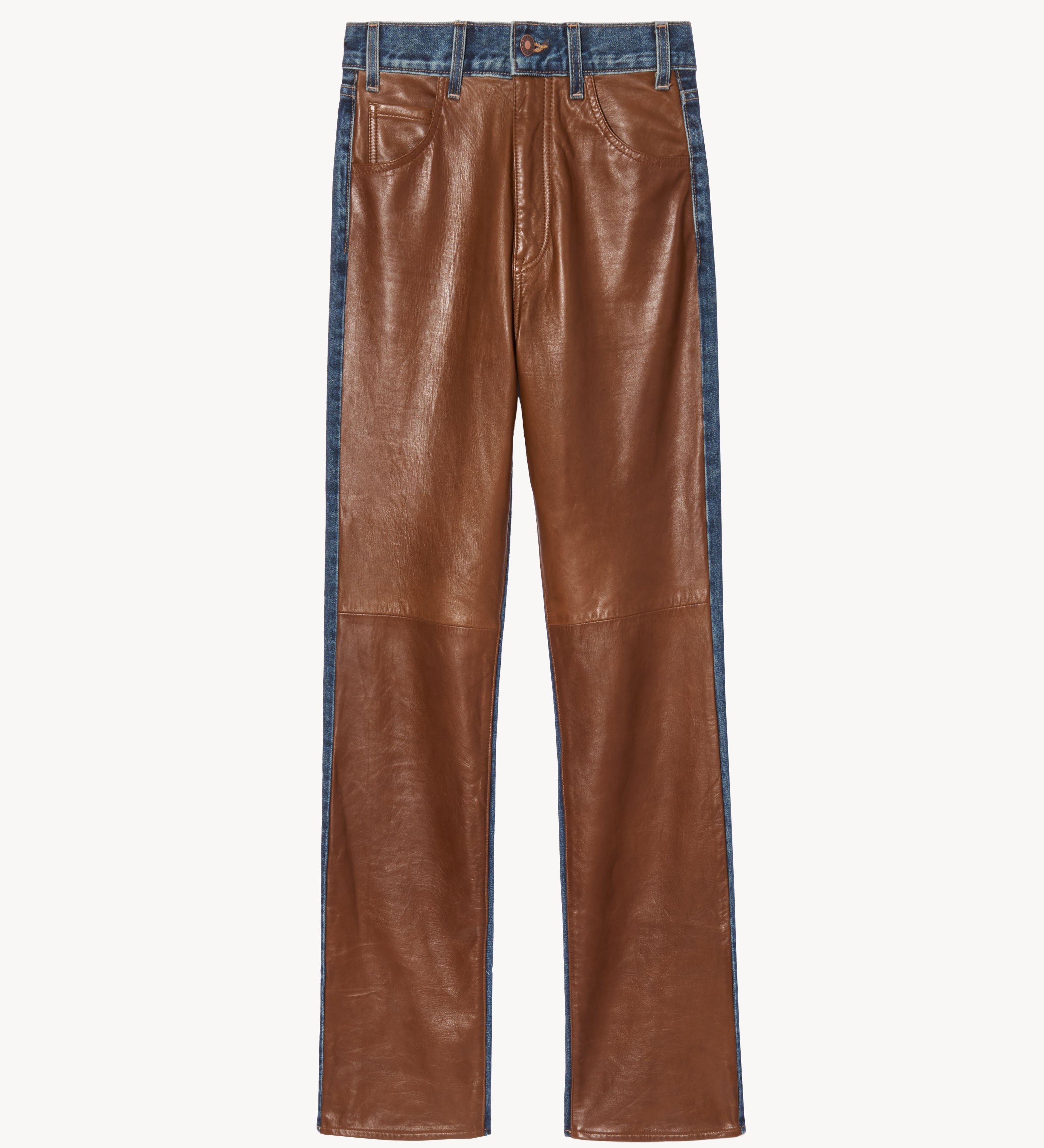 Nili Lotan - JOAN LEATHER COMBO JEAN