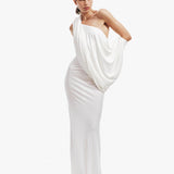 Christopher Esber - Aiba Draped Jersey Tee Dress