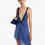 Christopher Esber - Suspended Jersey Fluted Mini Dress
