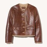Nili Lotan - ZANIE SHORT SHEARLING COAT
