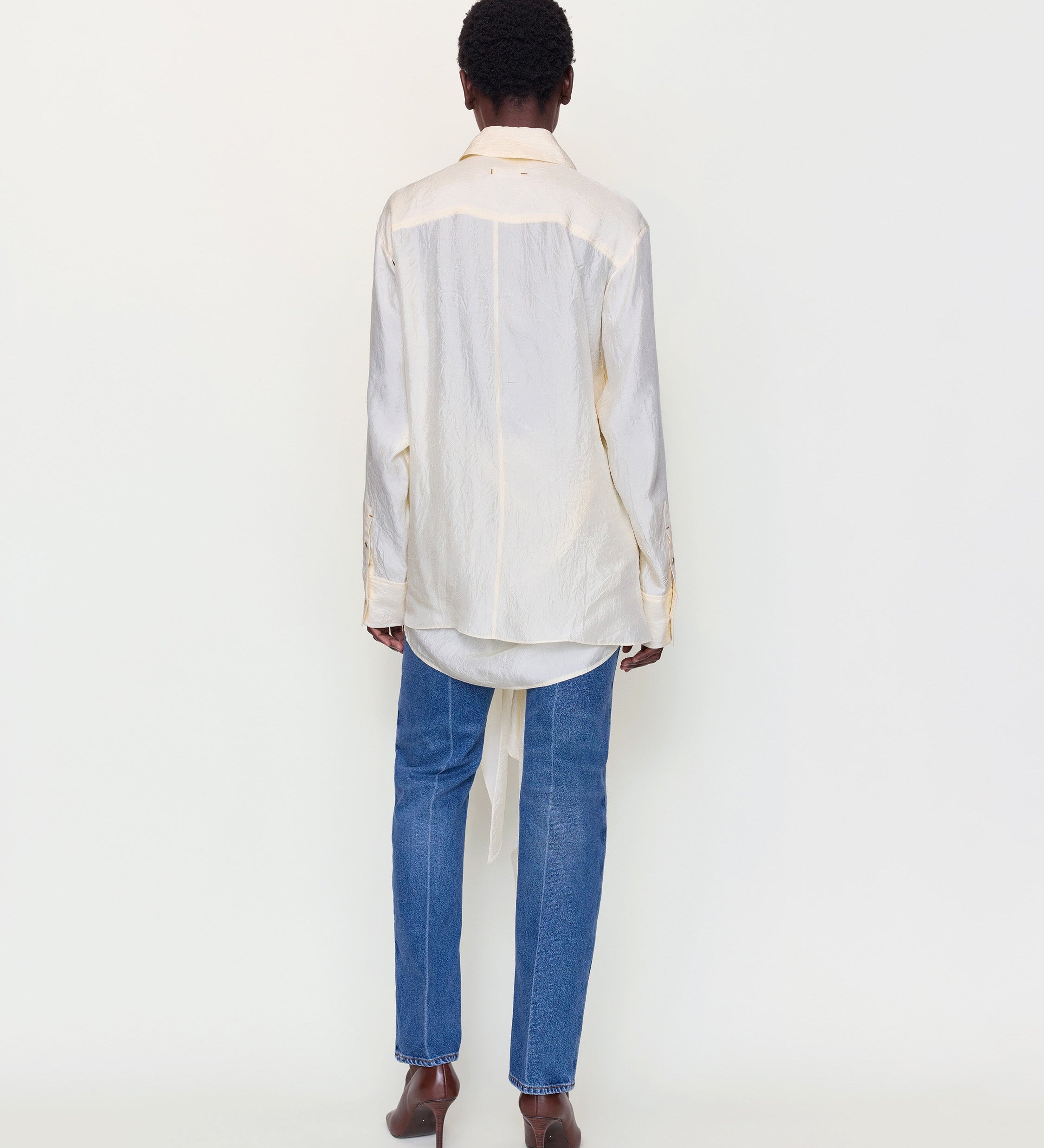OSSOU - Arroyo Shirt in Ecru