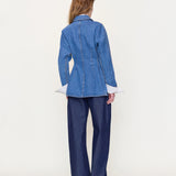 OSSOU - Cinch Shirt in Horizon Wash