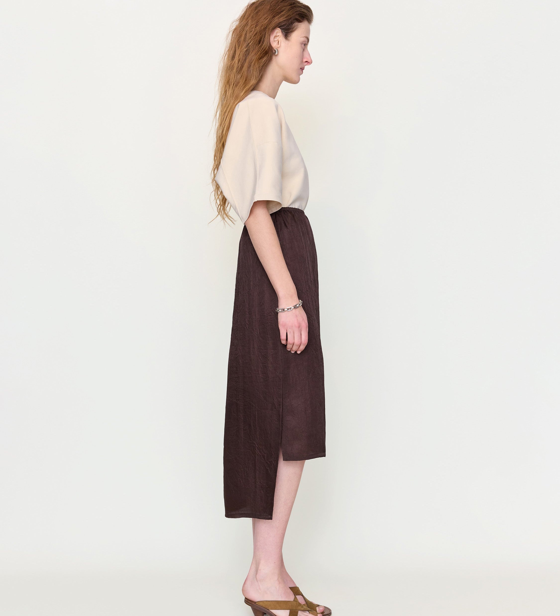 OSSOU - Laurel Skirt in Cedar