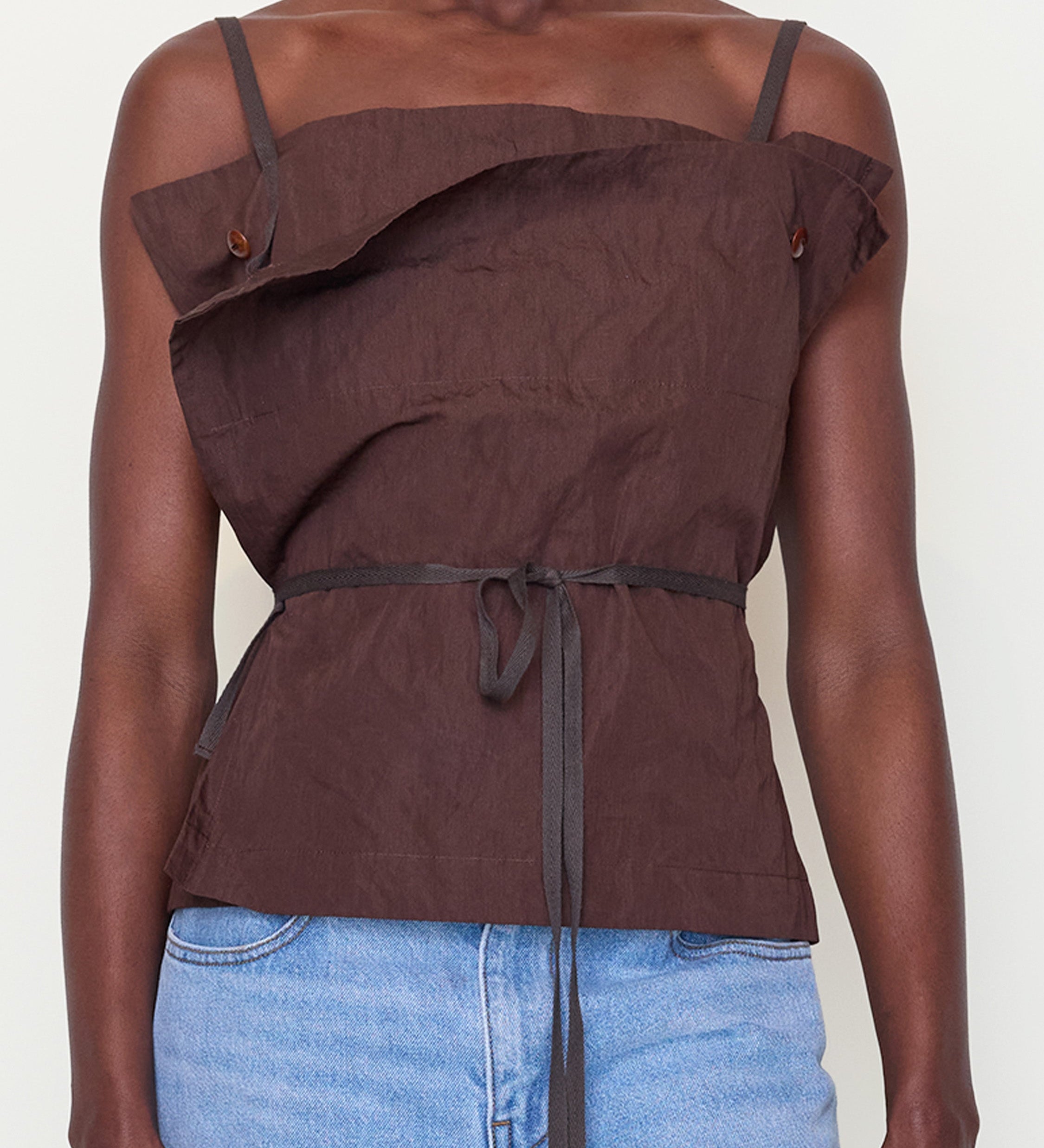 OSSOU - Sienna Top in Cedar