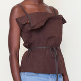 OSSOU - Sienna Top in Cedar