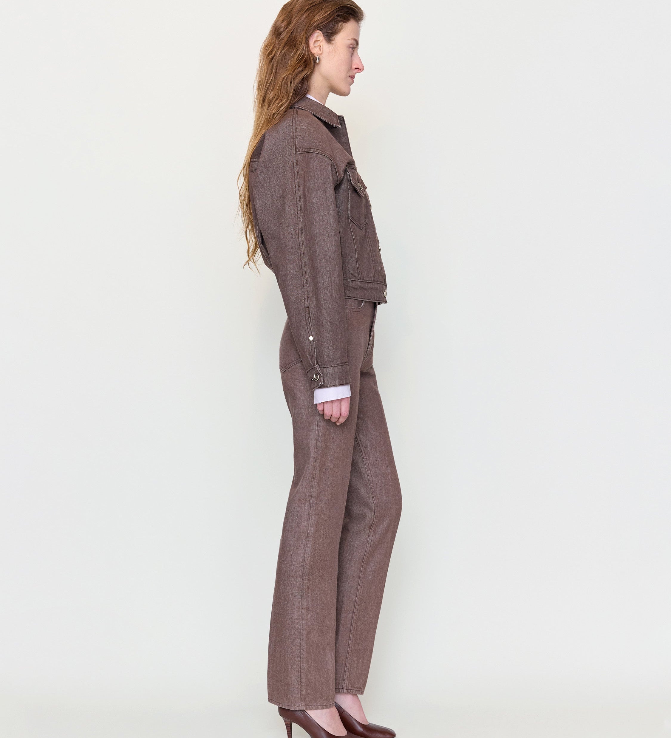OSSOU - Sway Jacket in Loam Wash
