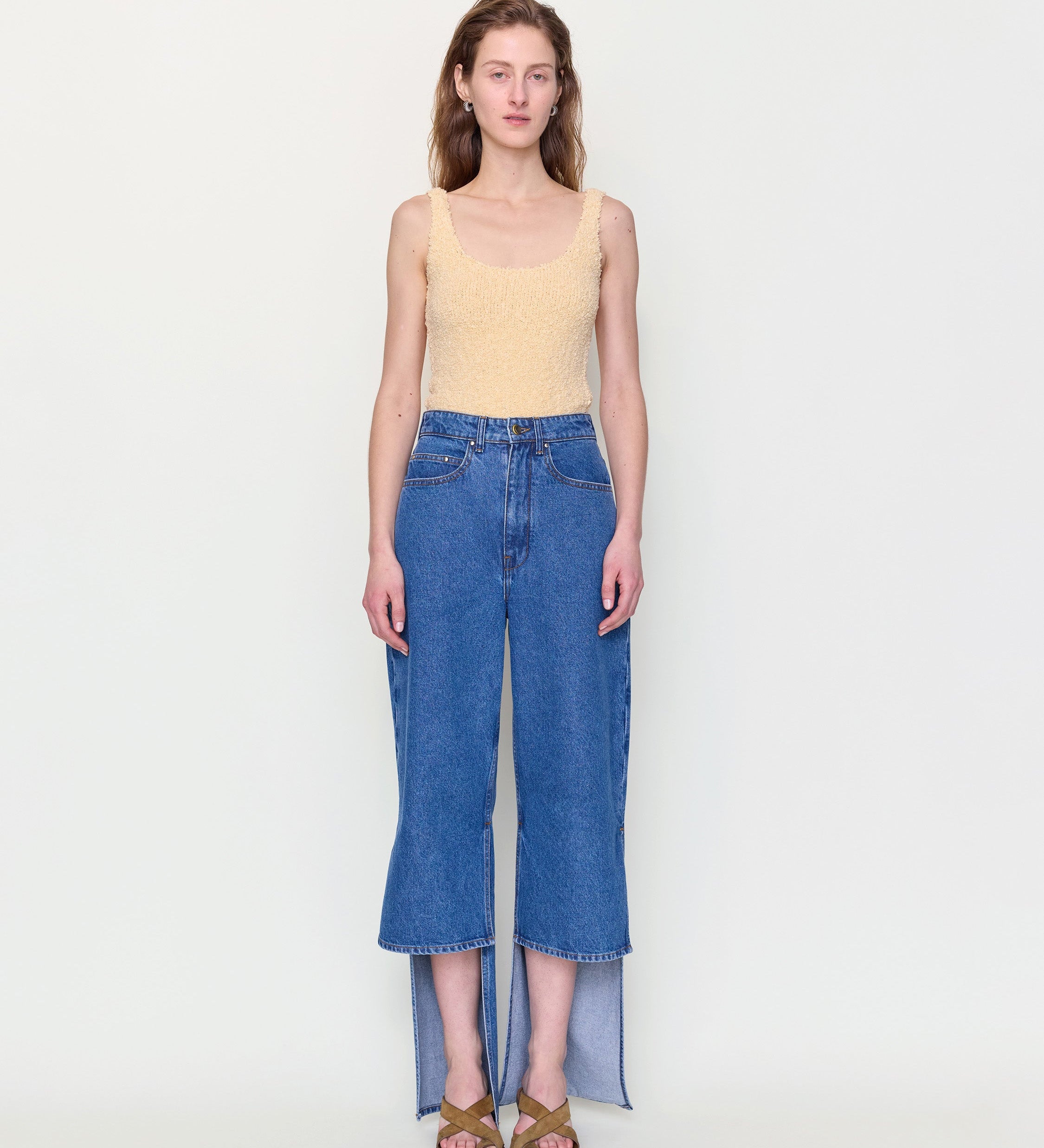 OSSOU - Talon Jean in Horizon Wash