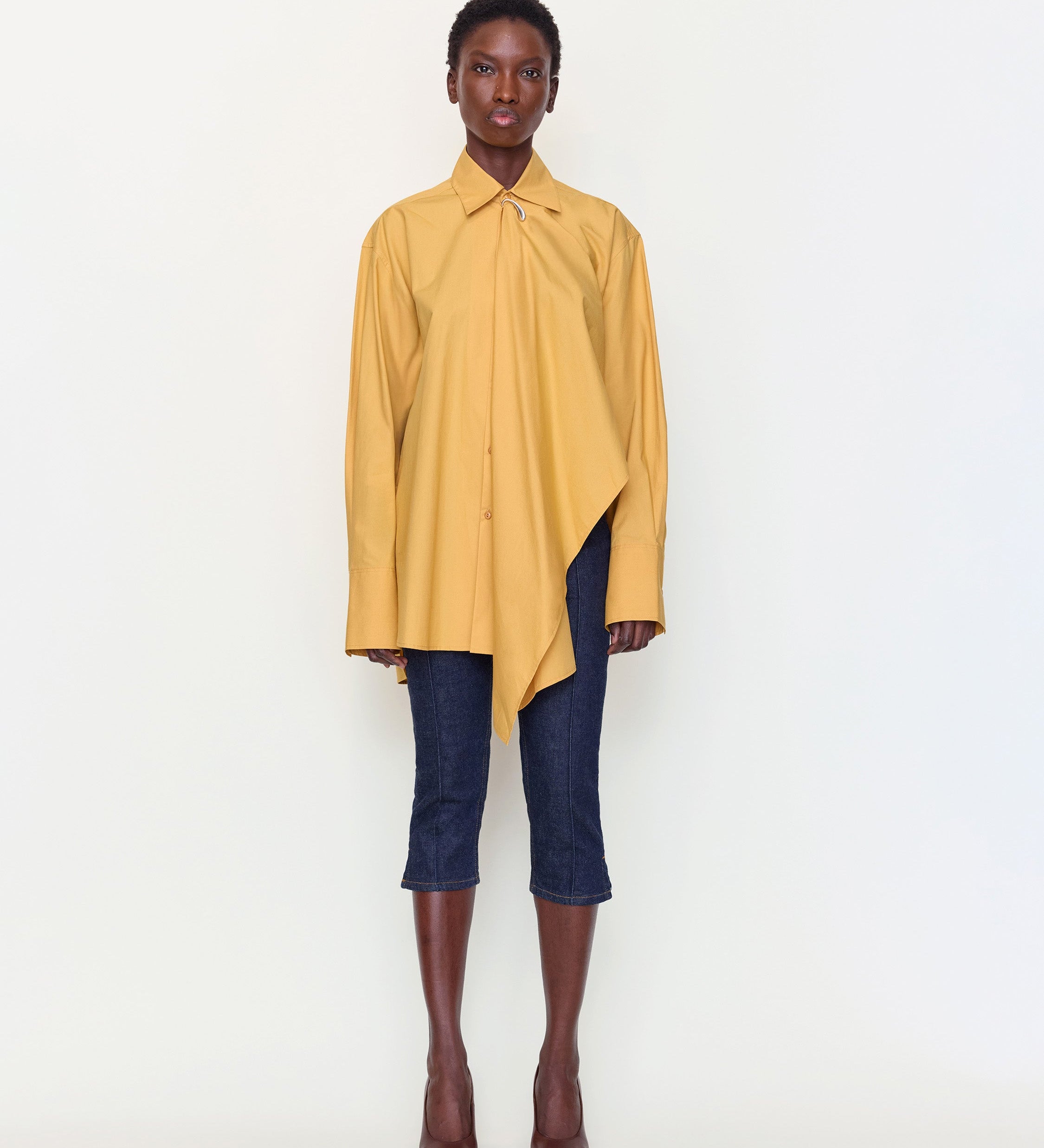 OSSOU - Tess Shirt in Marigold