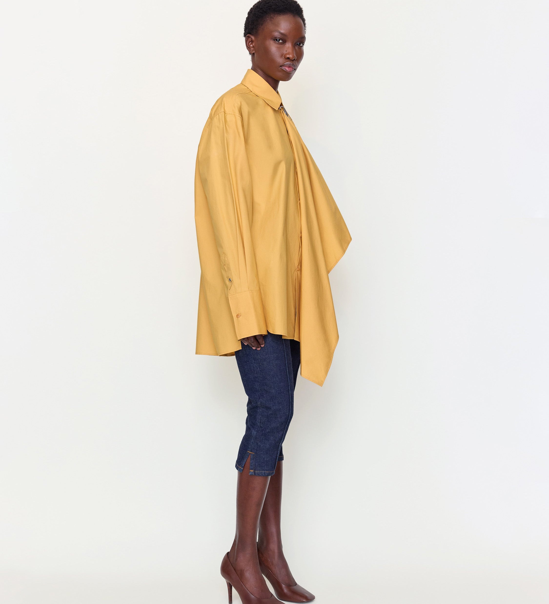 OSSOU - Tess Shirt in Marigold
