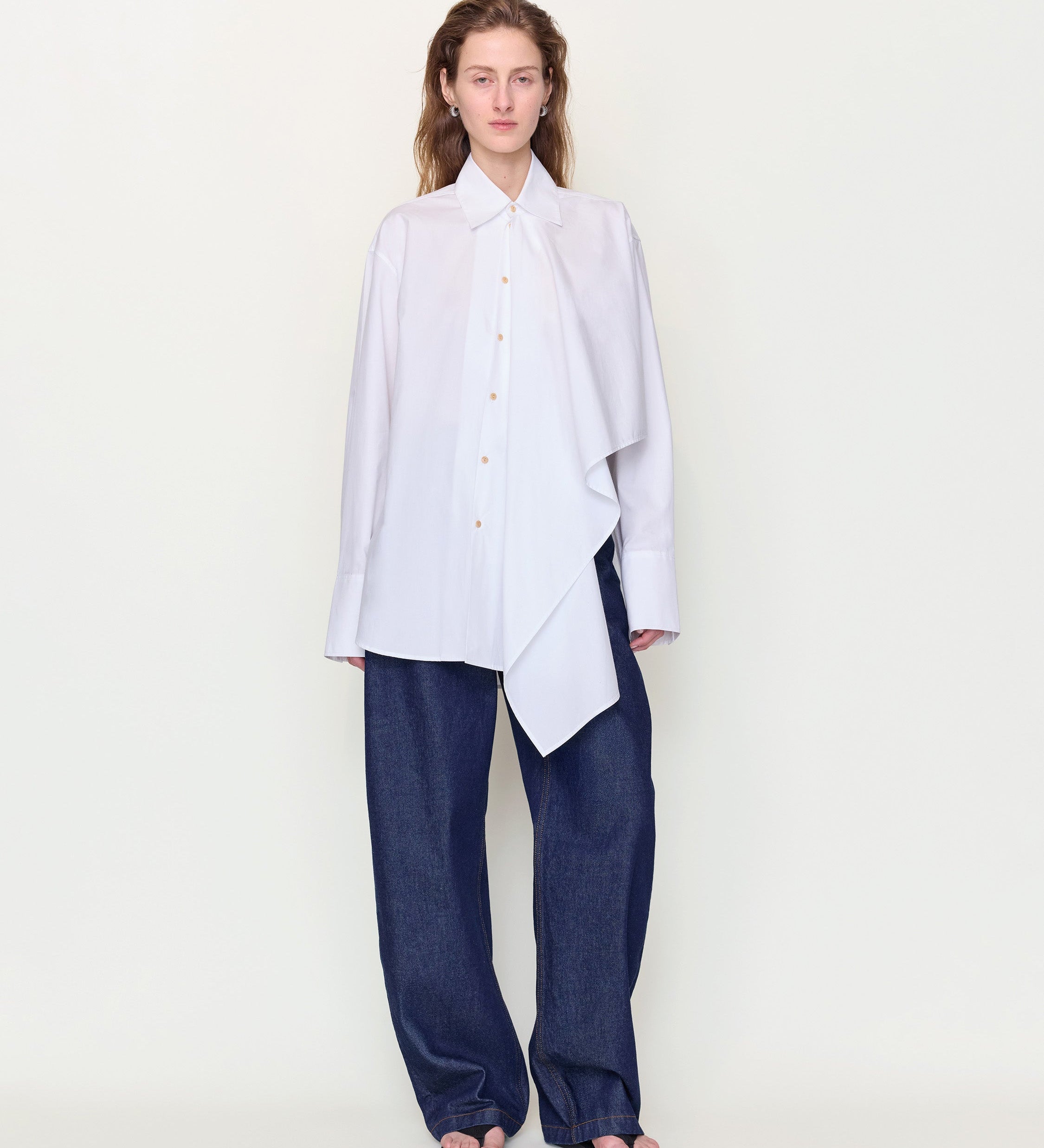 OSSOU - Tess Shirt in Milk