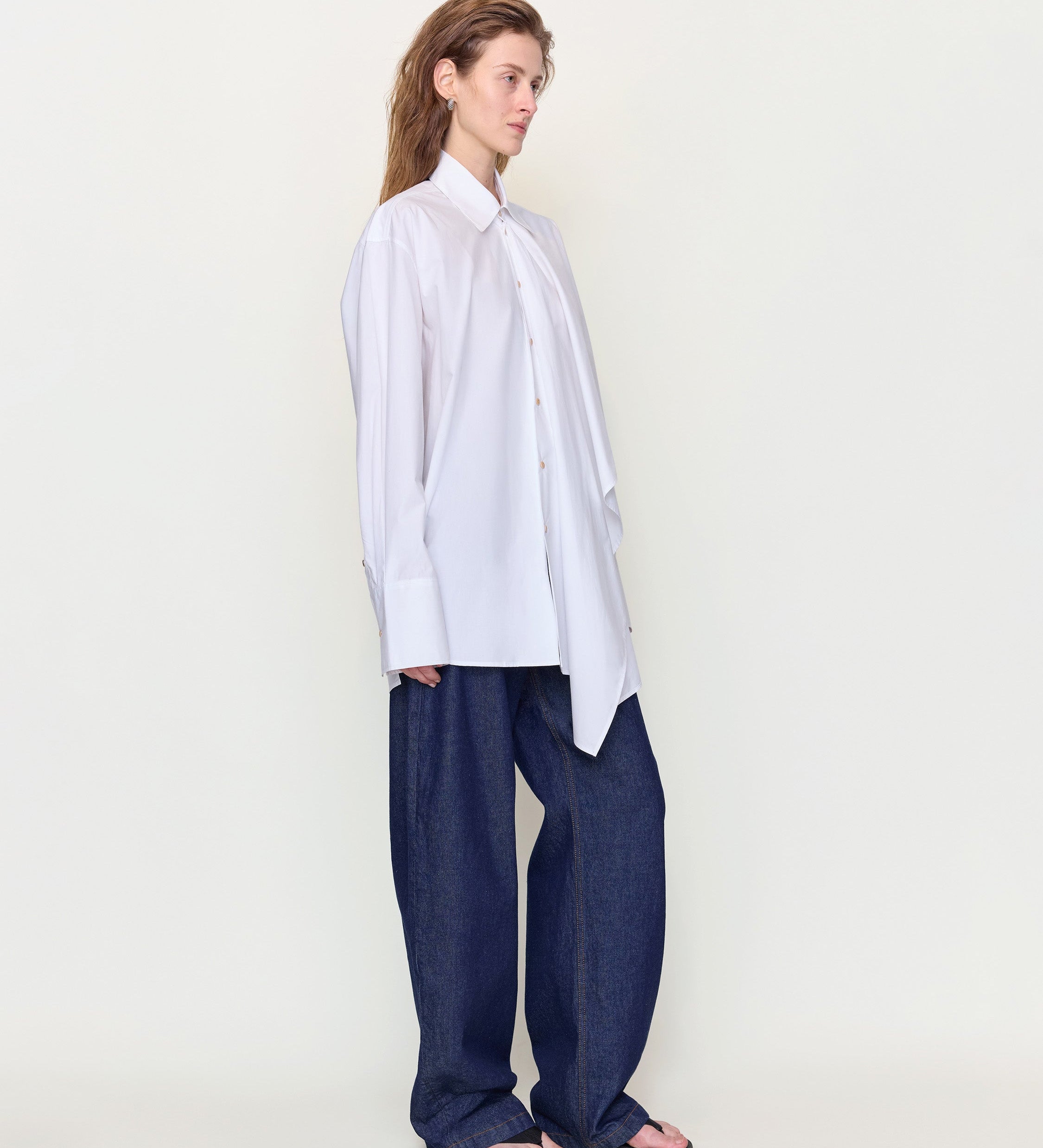 OSSOU - Tess Shirt in Milk